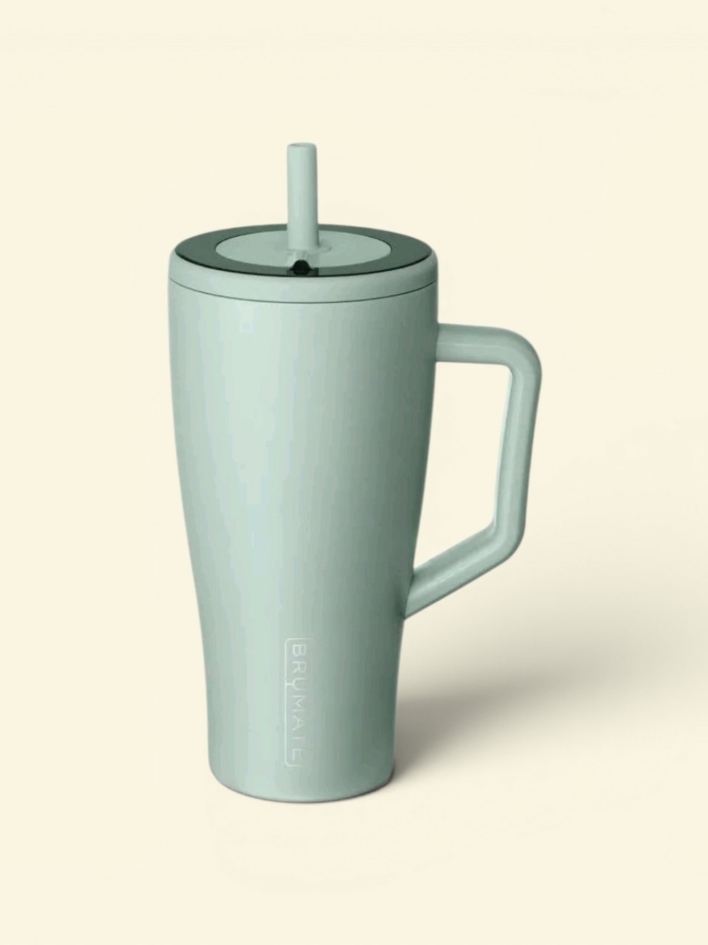 Brumate Sage Green Insulated Straw Tumbler with Handle New In Box